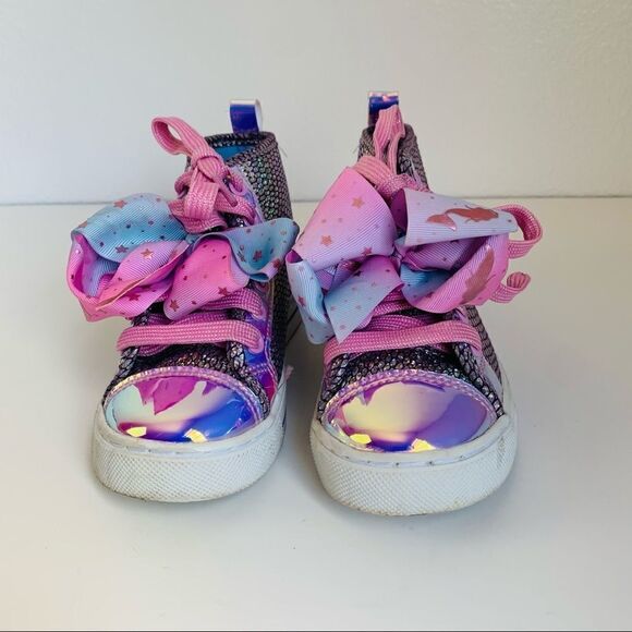 JoJo Mermaid Bow Sneakers - Picture 1 of 6